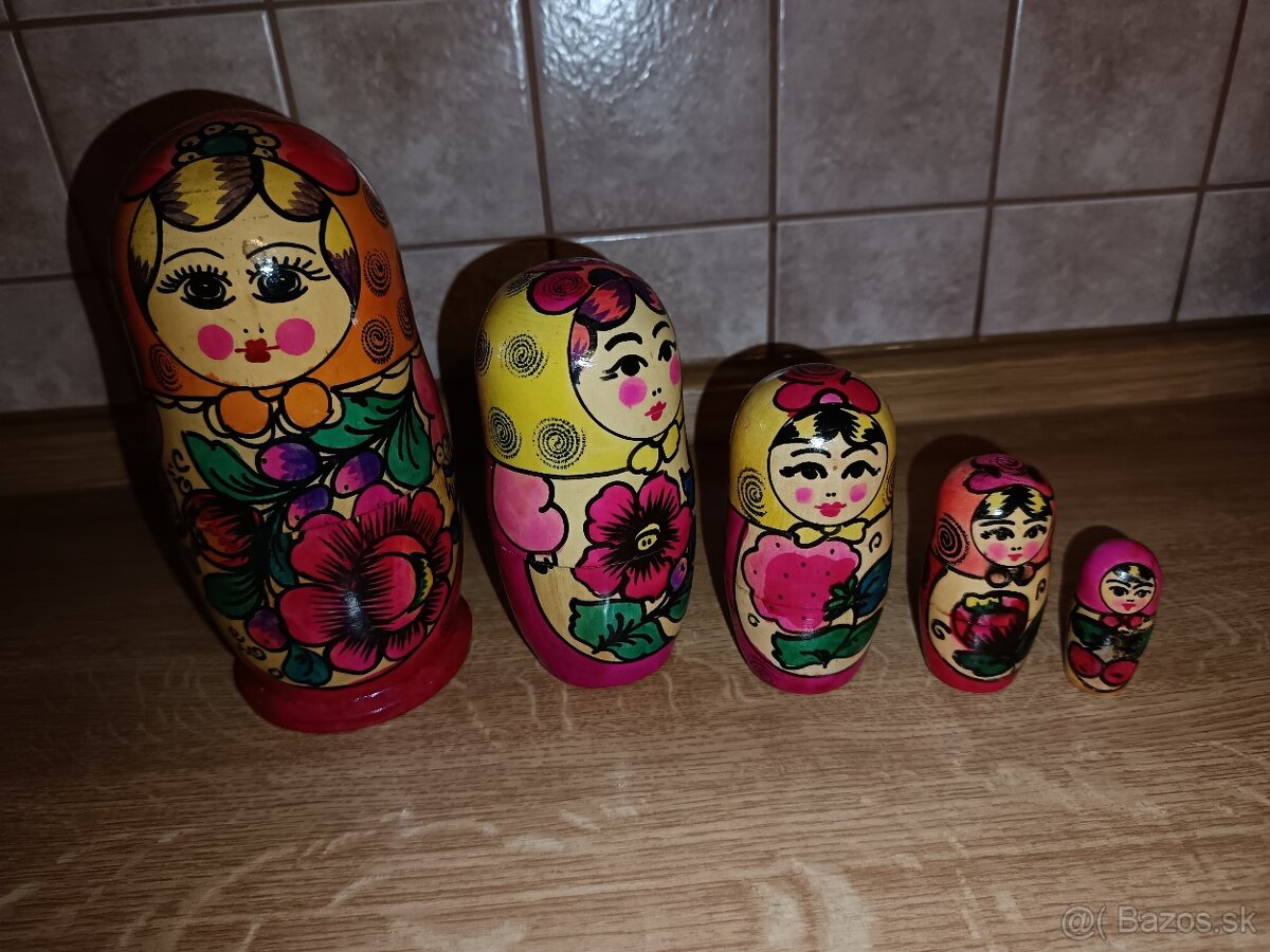 Staré matriošky. - 2