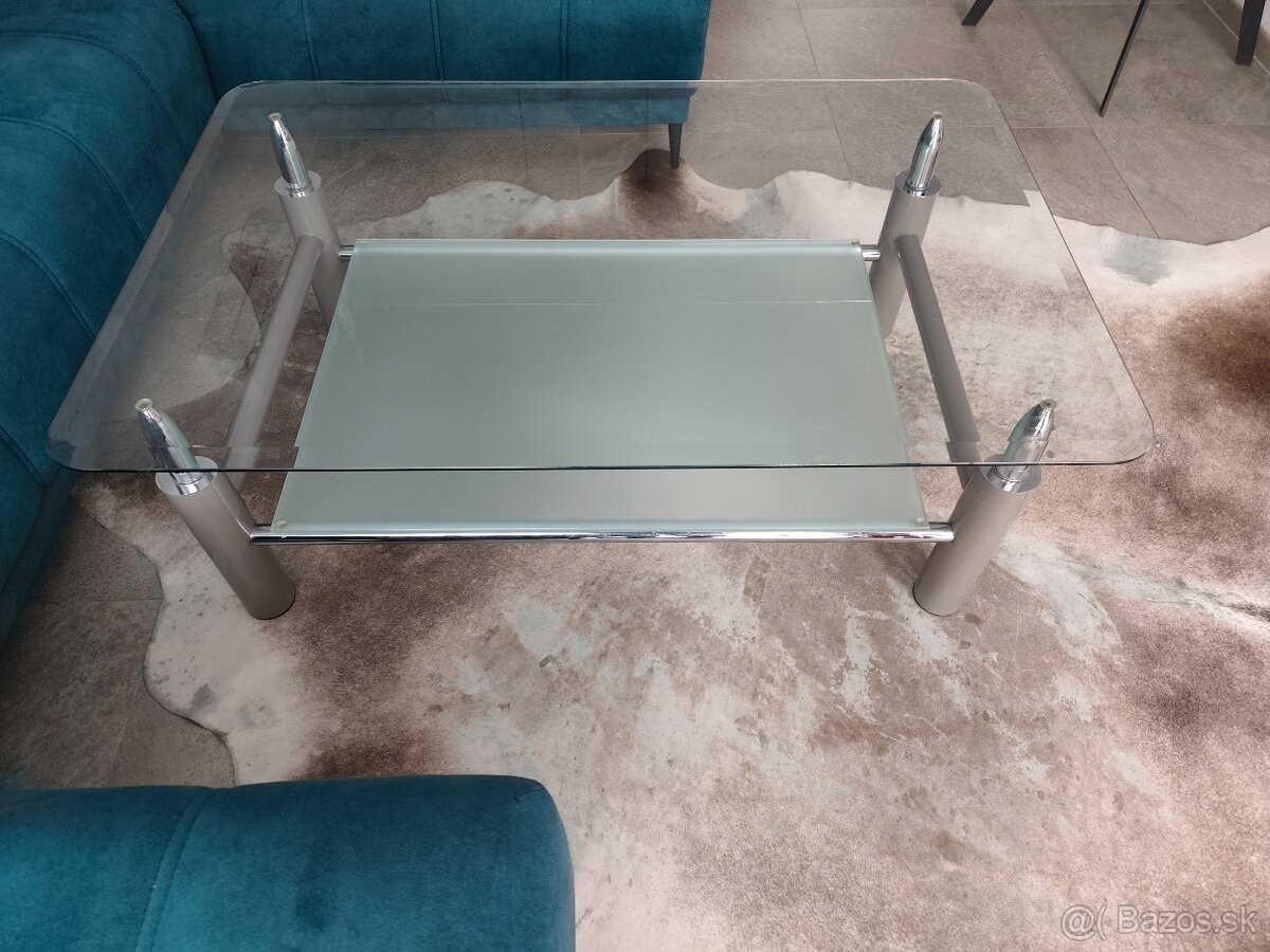 Sklenený konferenčný stolík - 2