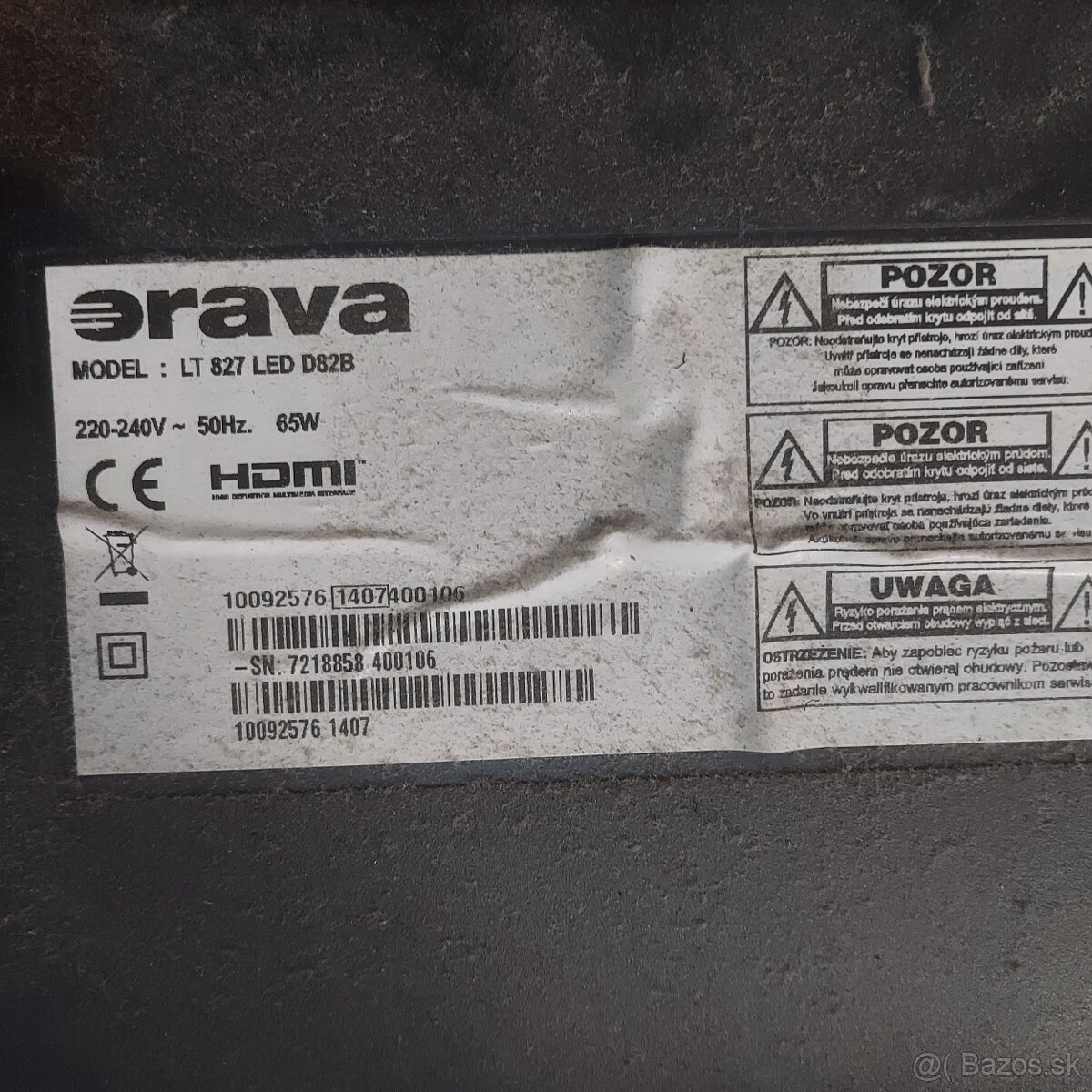 Predam televízor - 2