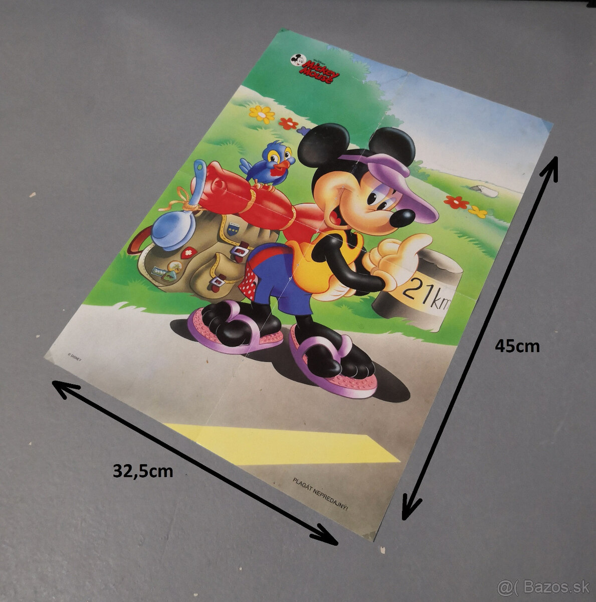 Original Retro plagáty Walt Disney Mickey Mouse - 2