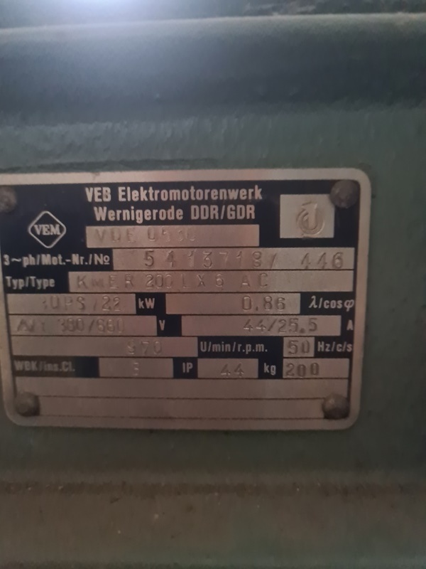 Elektromotor 22kw, pätkovy, novy - 2