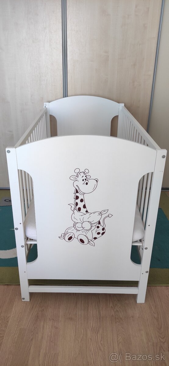 Postieľka s matracom - 2