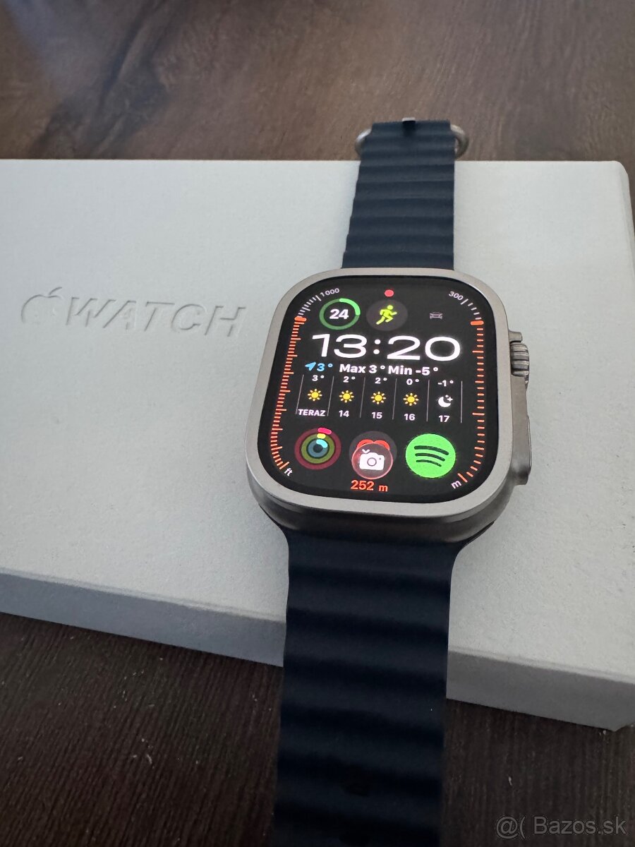 Apple watch ultra 2 titanium blue ocean - 2