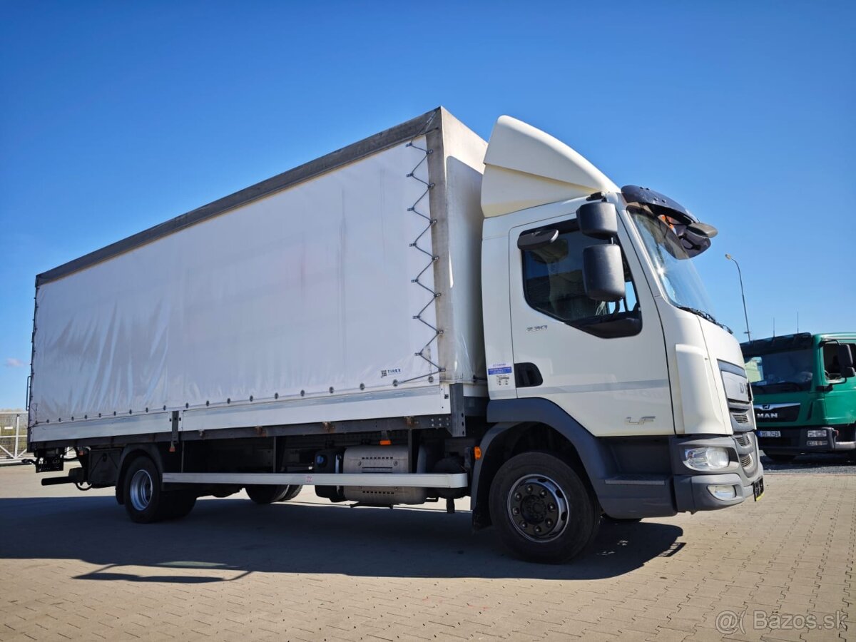 DAF LF 230,12t, 18 PALET, KLIMA, ČELO, 2x shrnovačka - 2