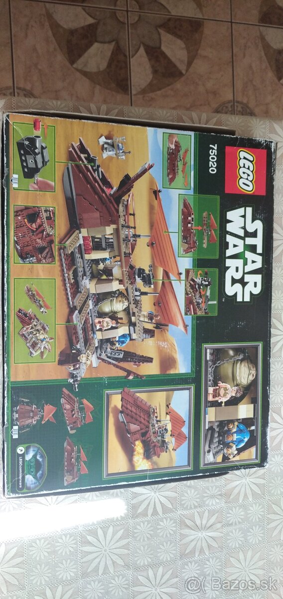 Predám rozbalené lego 75020 Jabba´s sail barge - 2