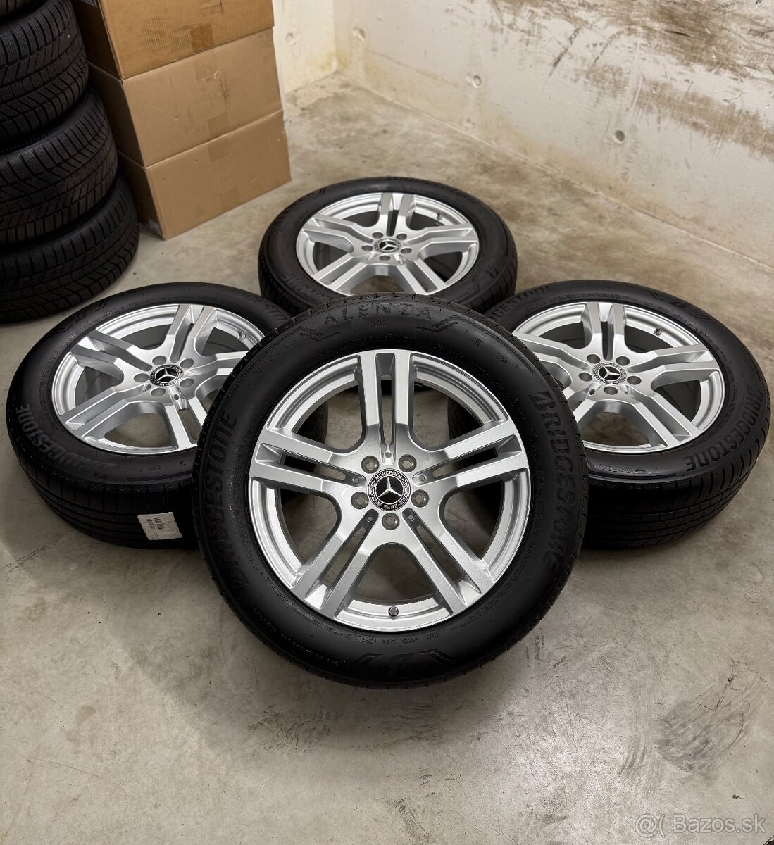 Letná sada Mercedes Benz GLA GLB 5x112 R18 , 235/55/18 - 2