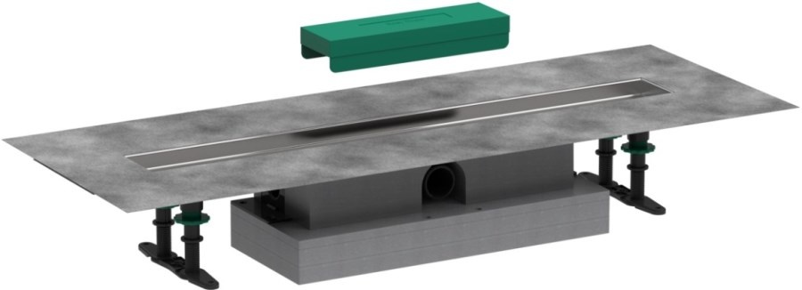 HANSGROHE 700 RAINDRAIN MATCH sprchový žľab a UBOX UNIVERSAL - 2