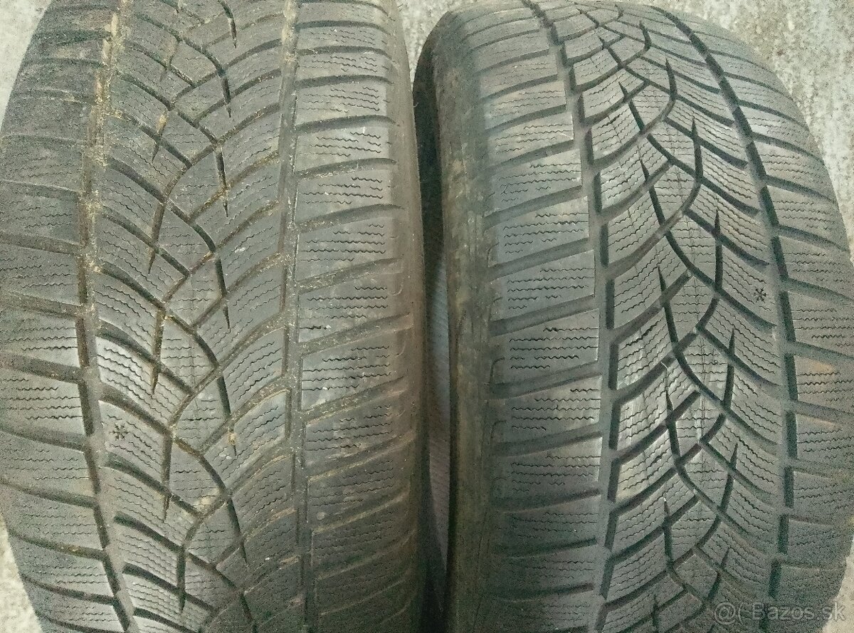 225/45 R18 zimné pneu. Runflat - 2