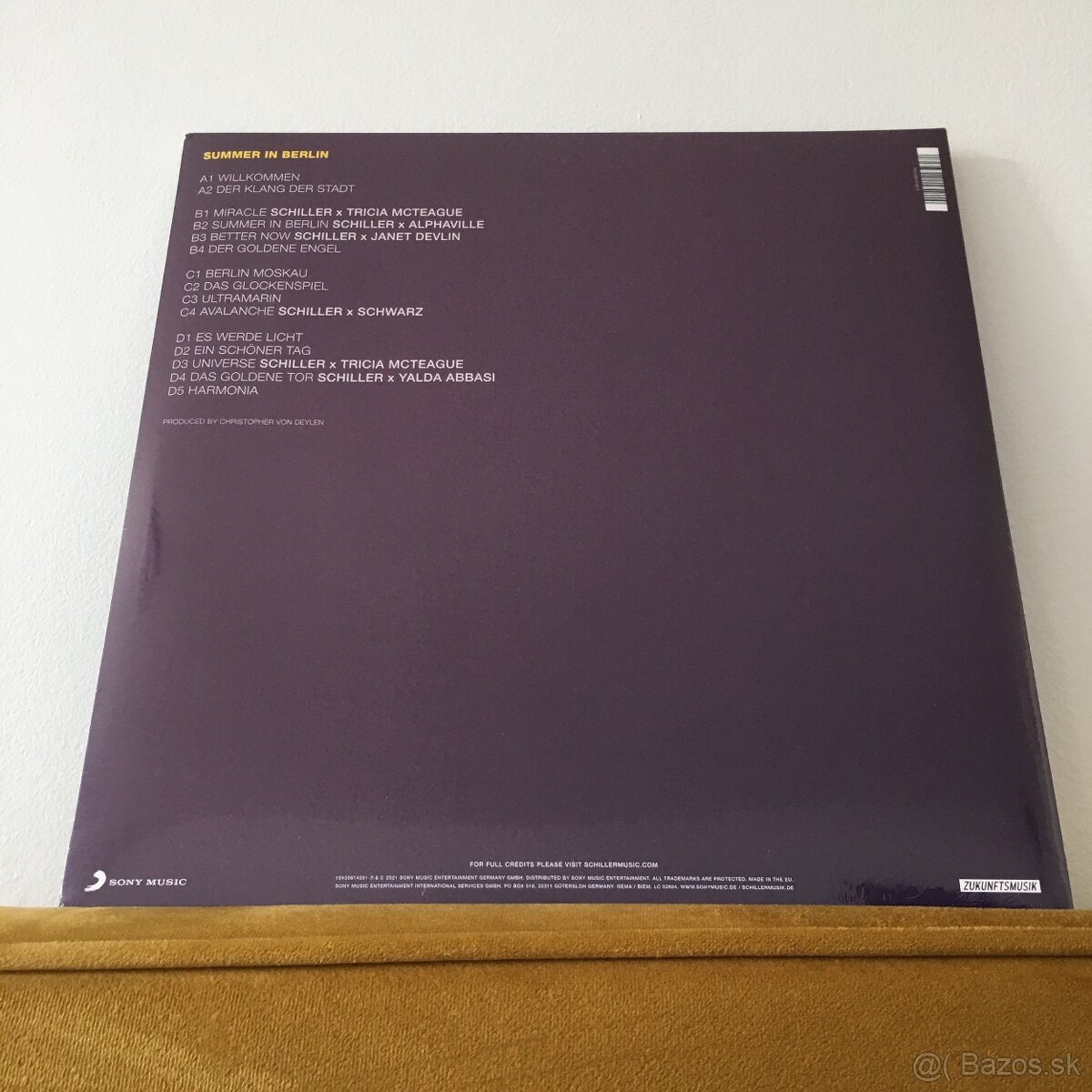 2-LP Schiller - Summer In Berlin - 2