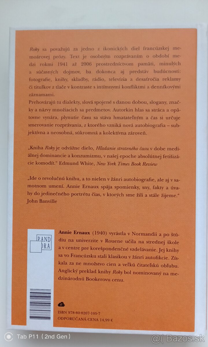 Annie Ernaux - Roky - 2