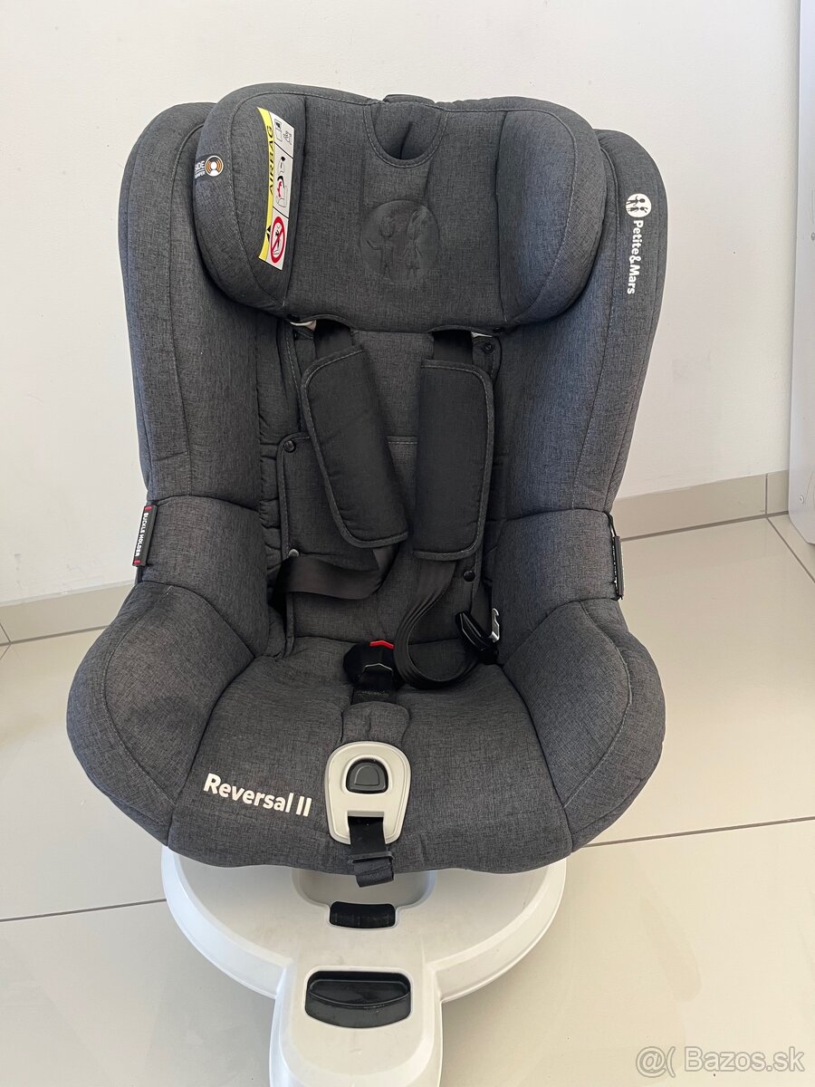PETITE&MARS Autosedačka Reversal II Isofix Grey (0-18 kg) - 2