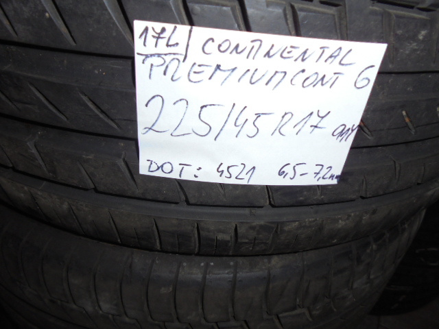 Continental PremiumContact 6 225/45 R17 91Y č.17L - 2