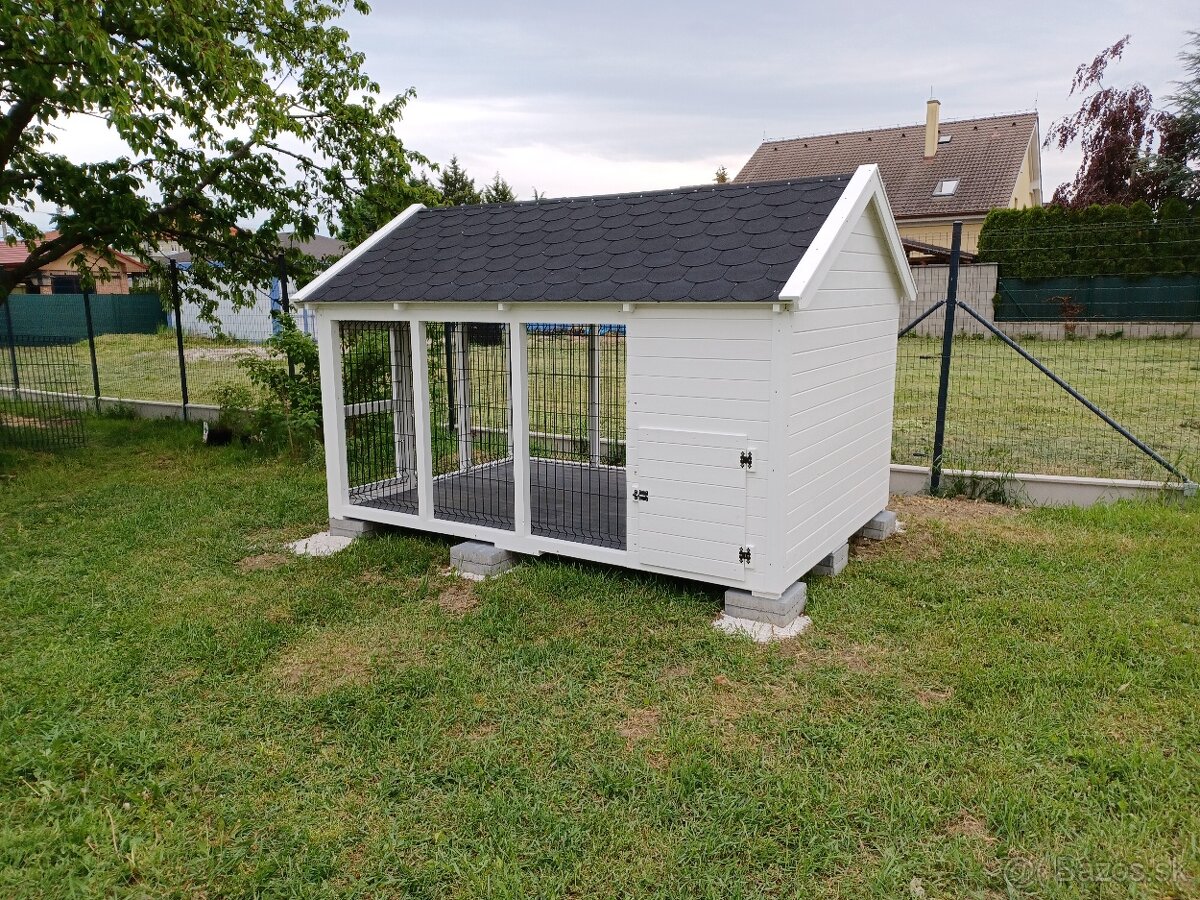 Drevená voliera - 2