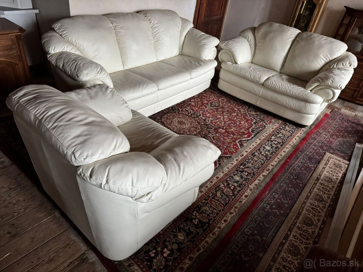 Kožená sedací souprava 3+2+1,5834 - 2