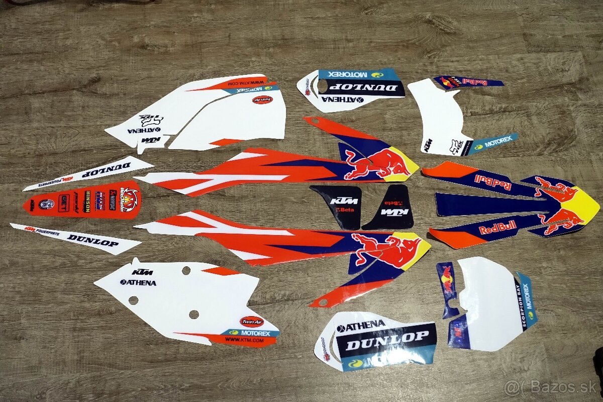 KTM POLEPY Factory od 2016-2020 - 2