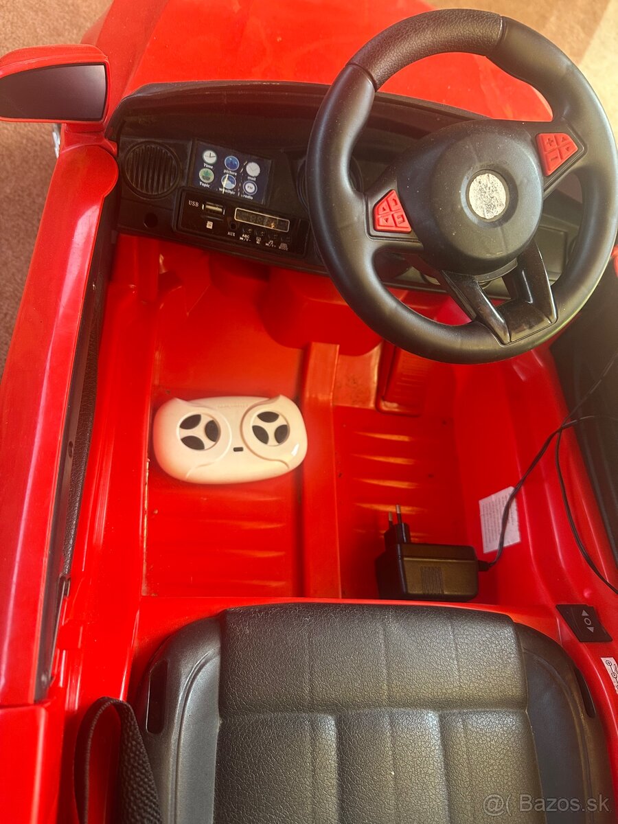 Auticko na baterku ovladanie - 2