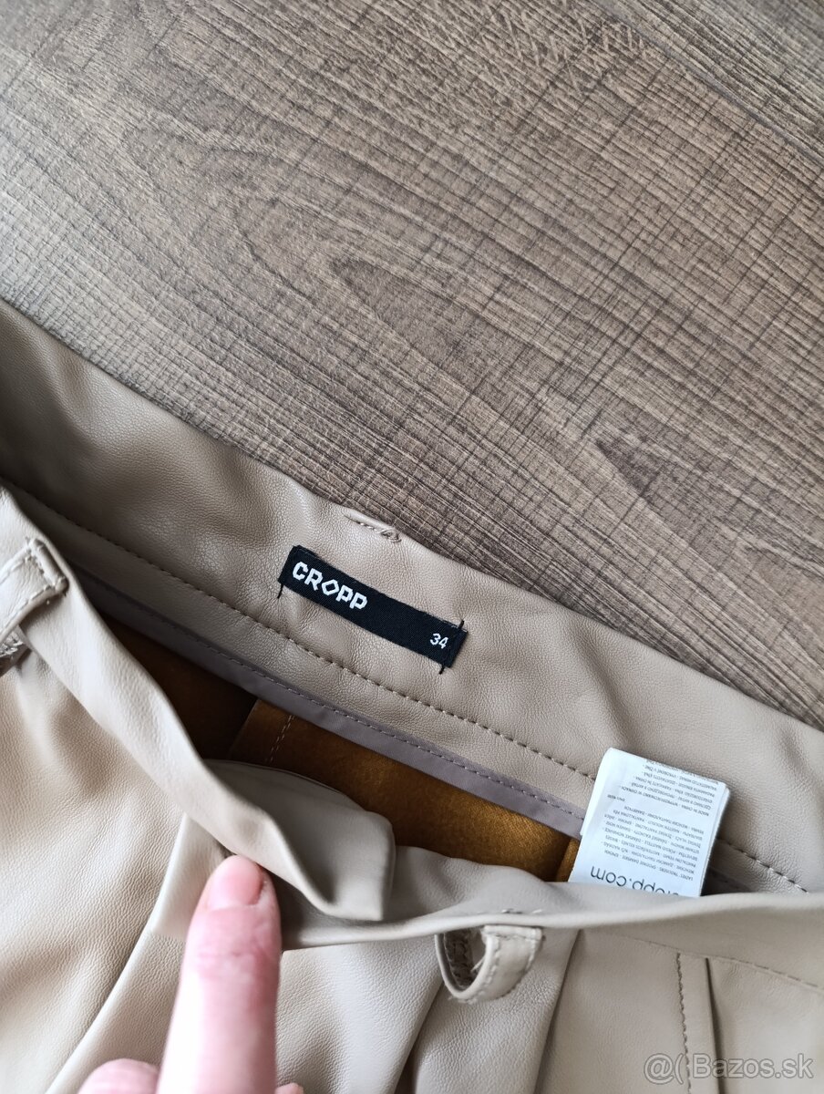 Koženkové nohavice 34 - 2