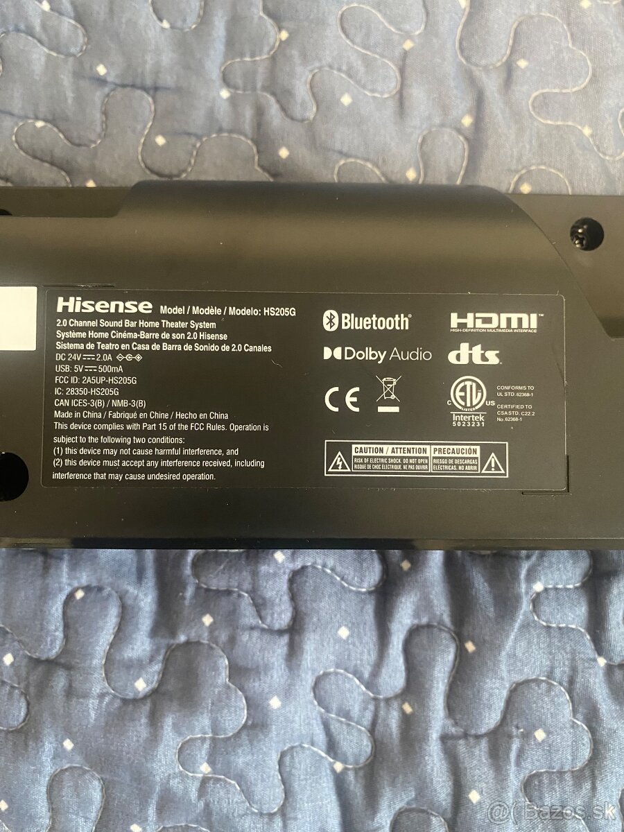 Soundbar Hisense HS205G - 2