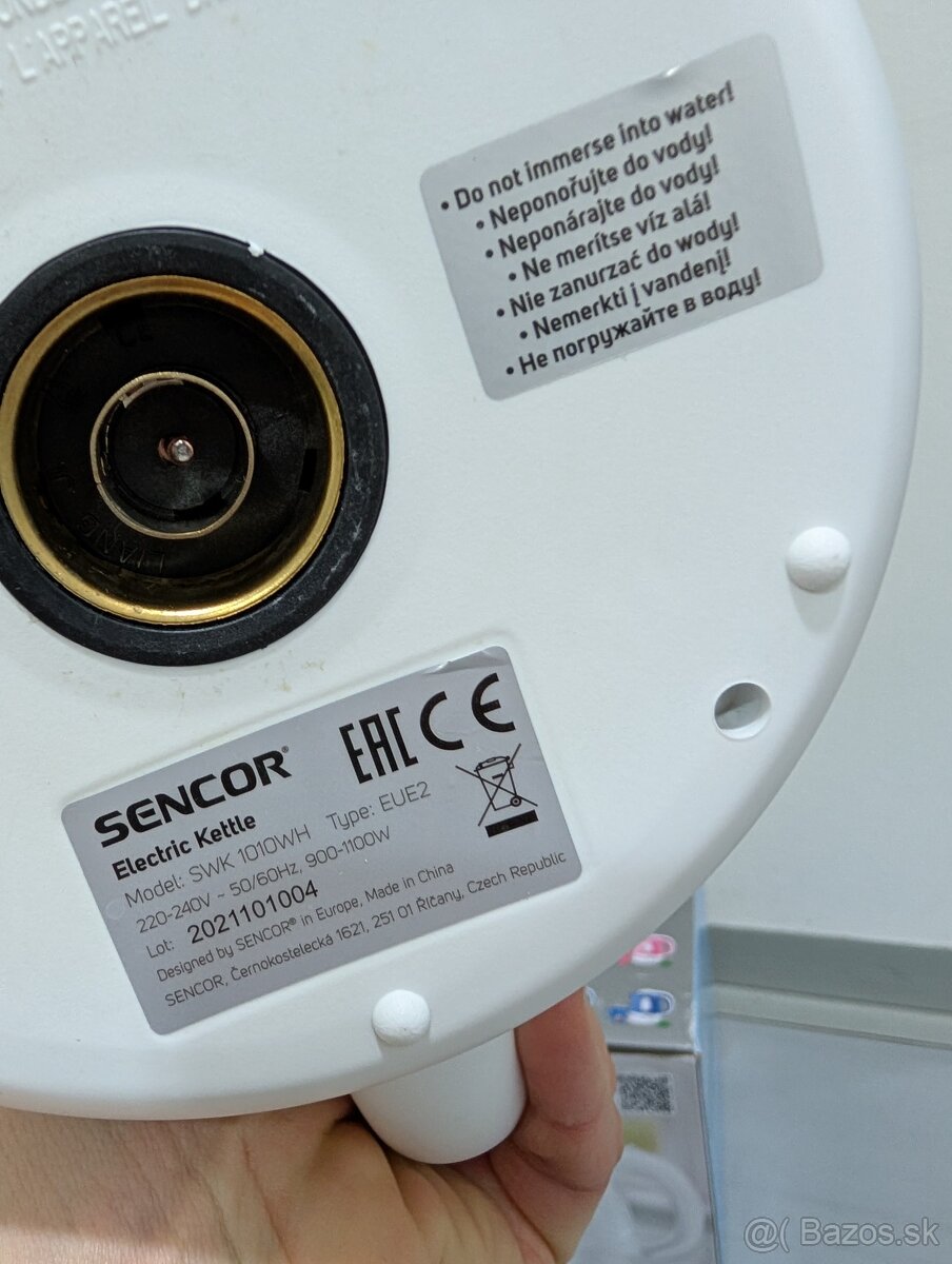 Rýchlovarná kanvica Sencor - 2