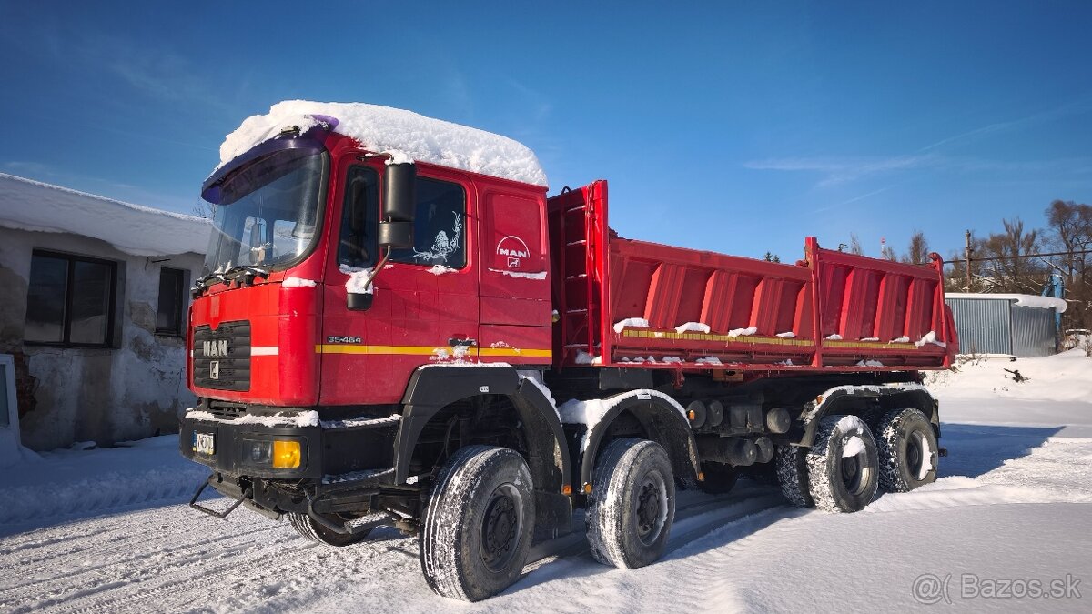 Man 35.464 8x6 sklapač - 2
