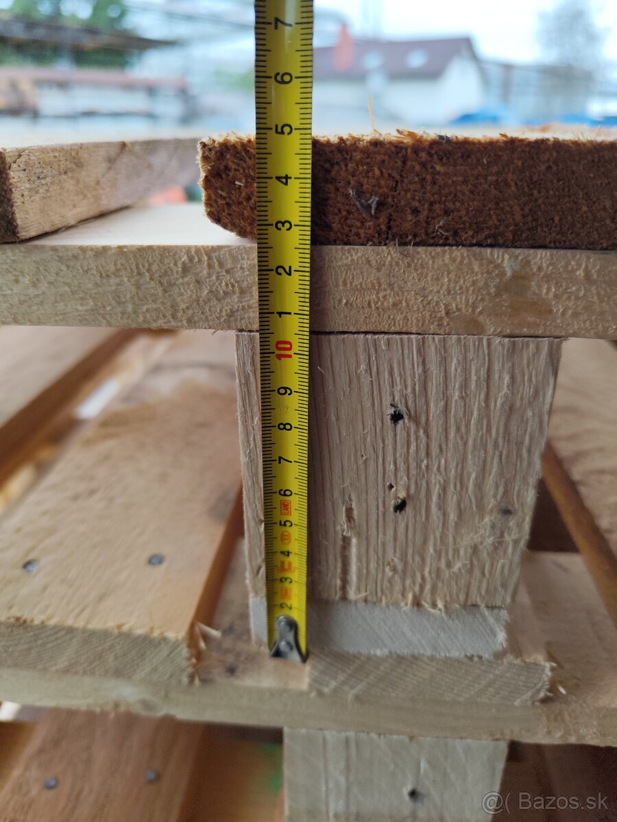 Drevené palety 90x90 cm - 2