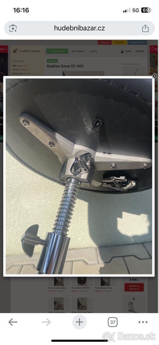 Stolička Sonor DT 400 - 2