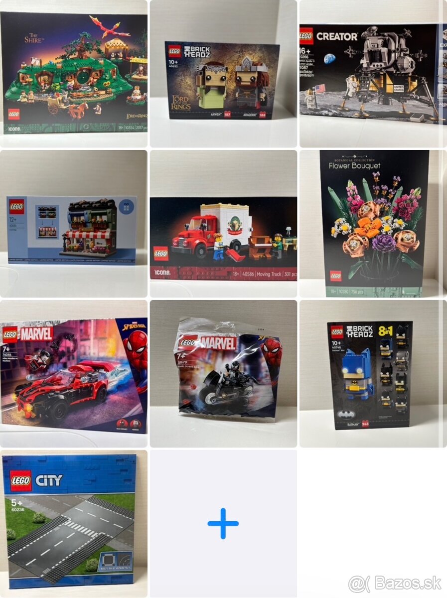 Lego Botanical, Marvel, City, Batman, Education, Creator - 2