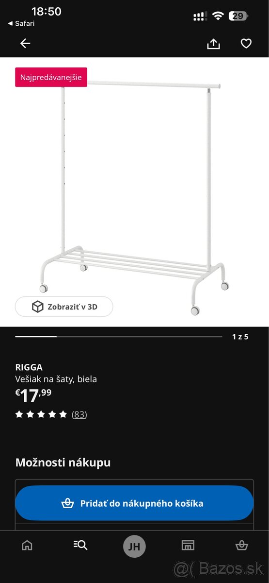 Vešiak - Ikea - 2