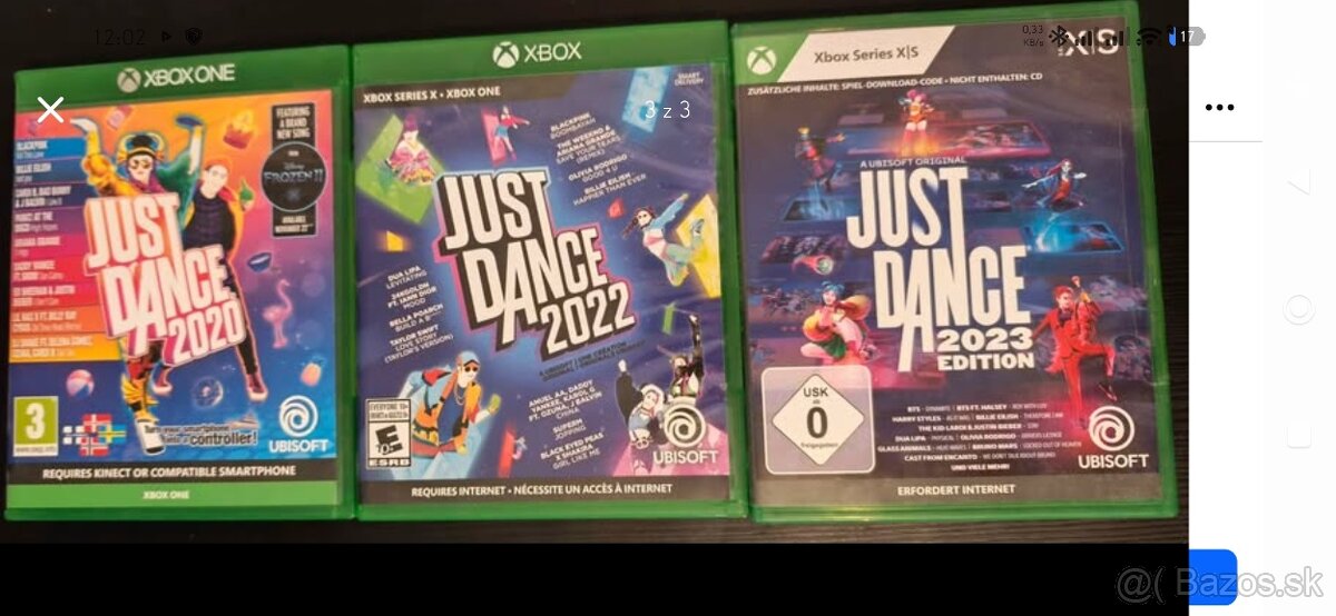Kinect xbox one + 3hry just dance - 2