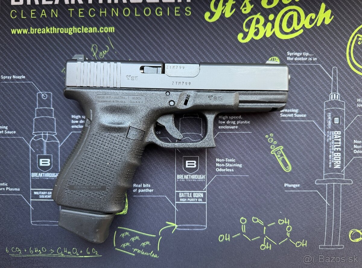 Predám Glock 19 gen4 9x19 - 2