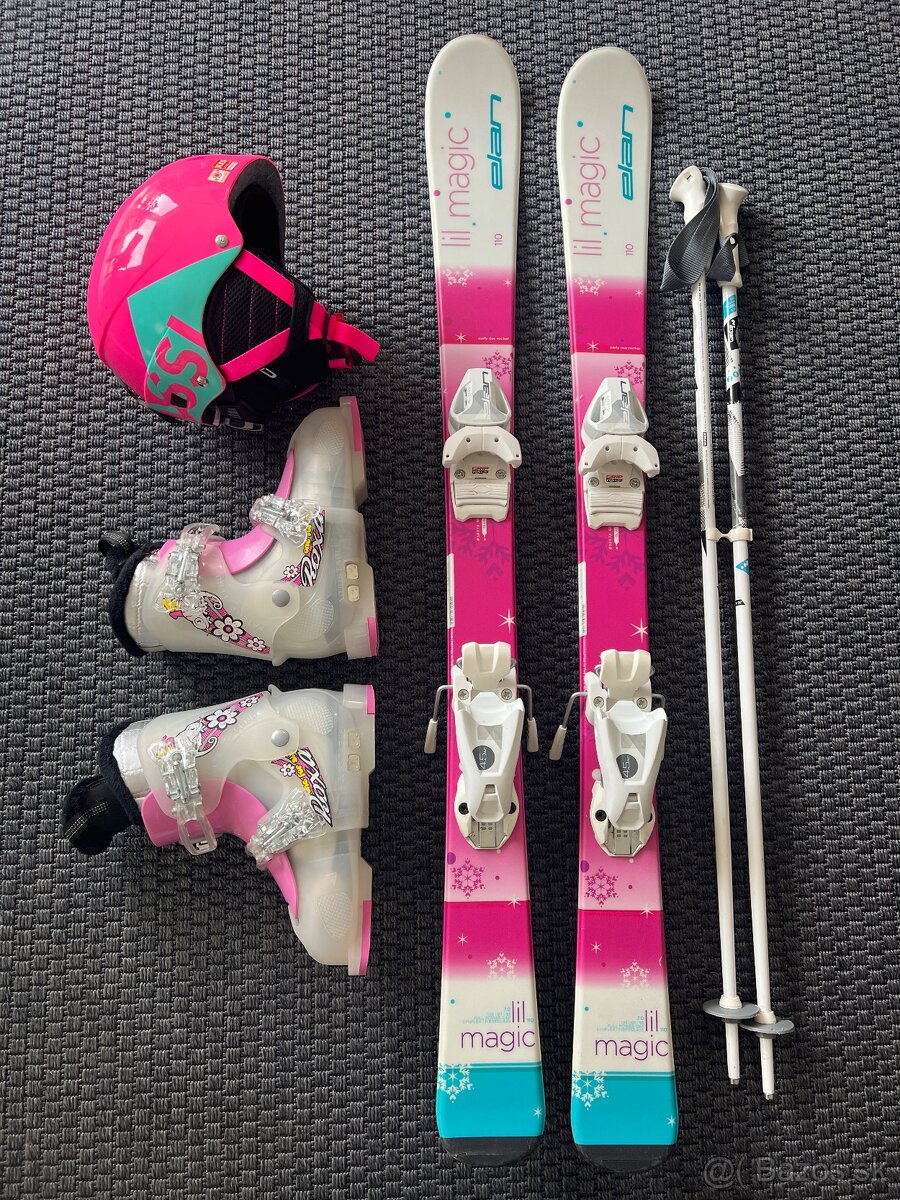 Detské /juniorské lyže Elan Lil Magic 110cm - 2