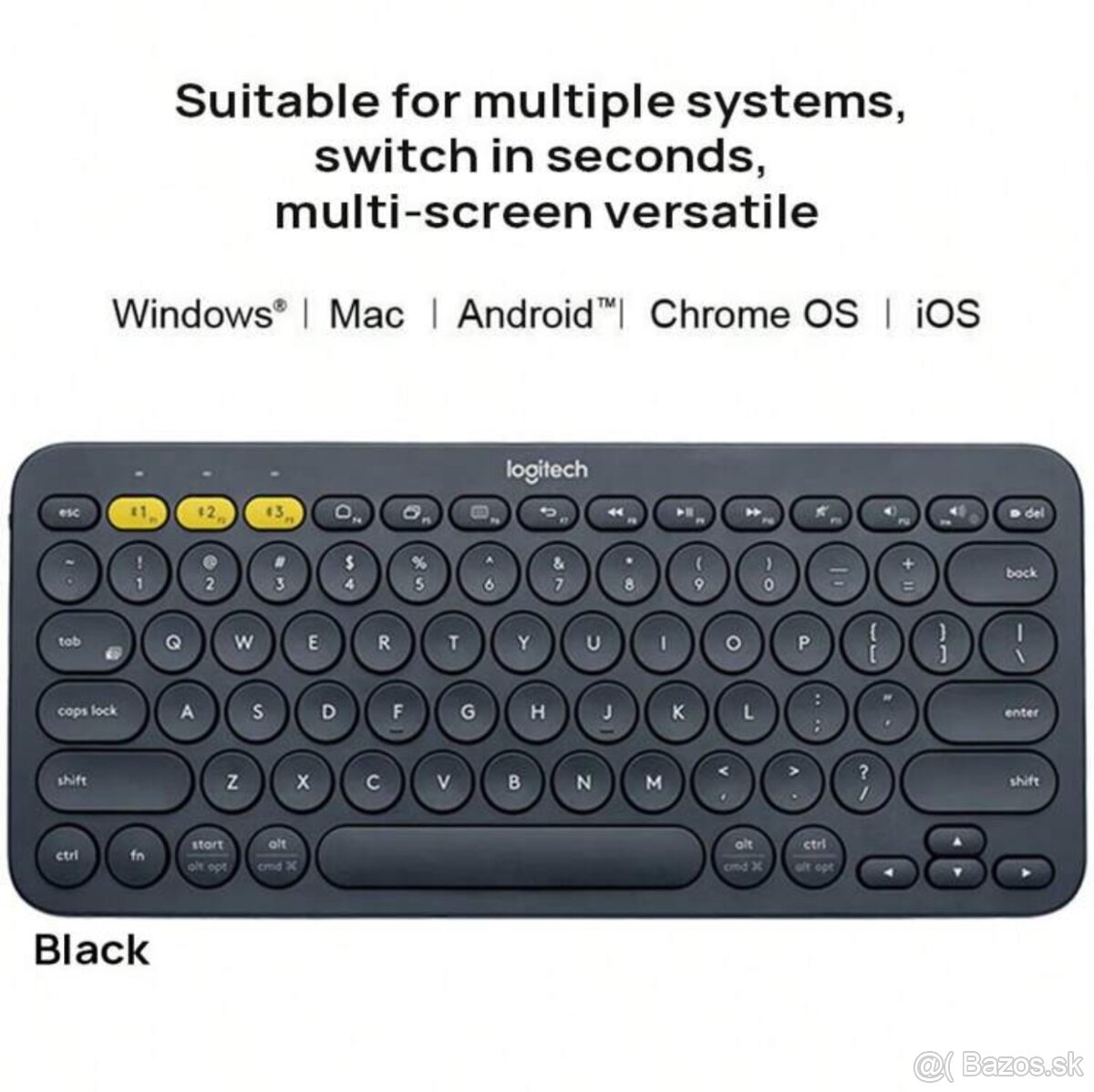 Bluetooth bezdrôtová klávesnica Logitech K380 - 2