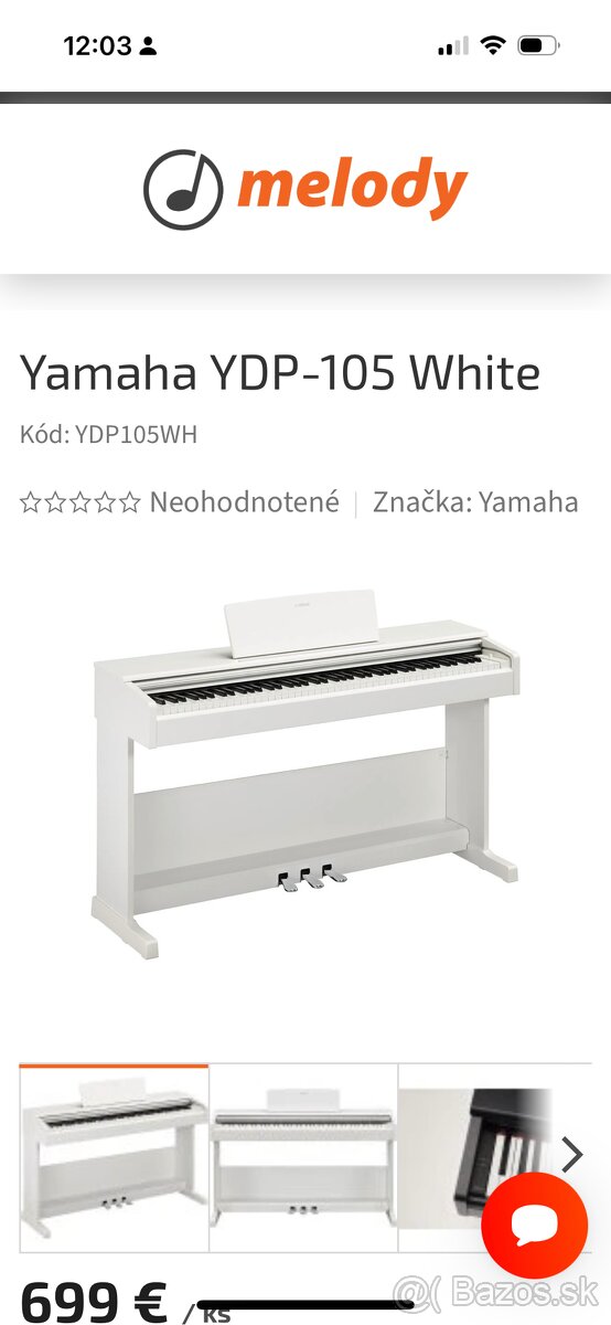 Novy, nepouzity klavir - 2