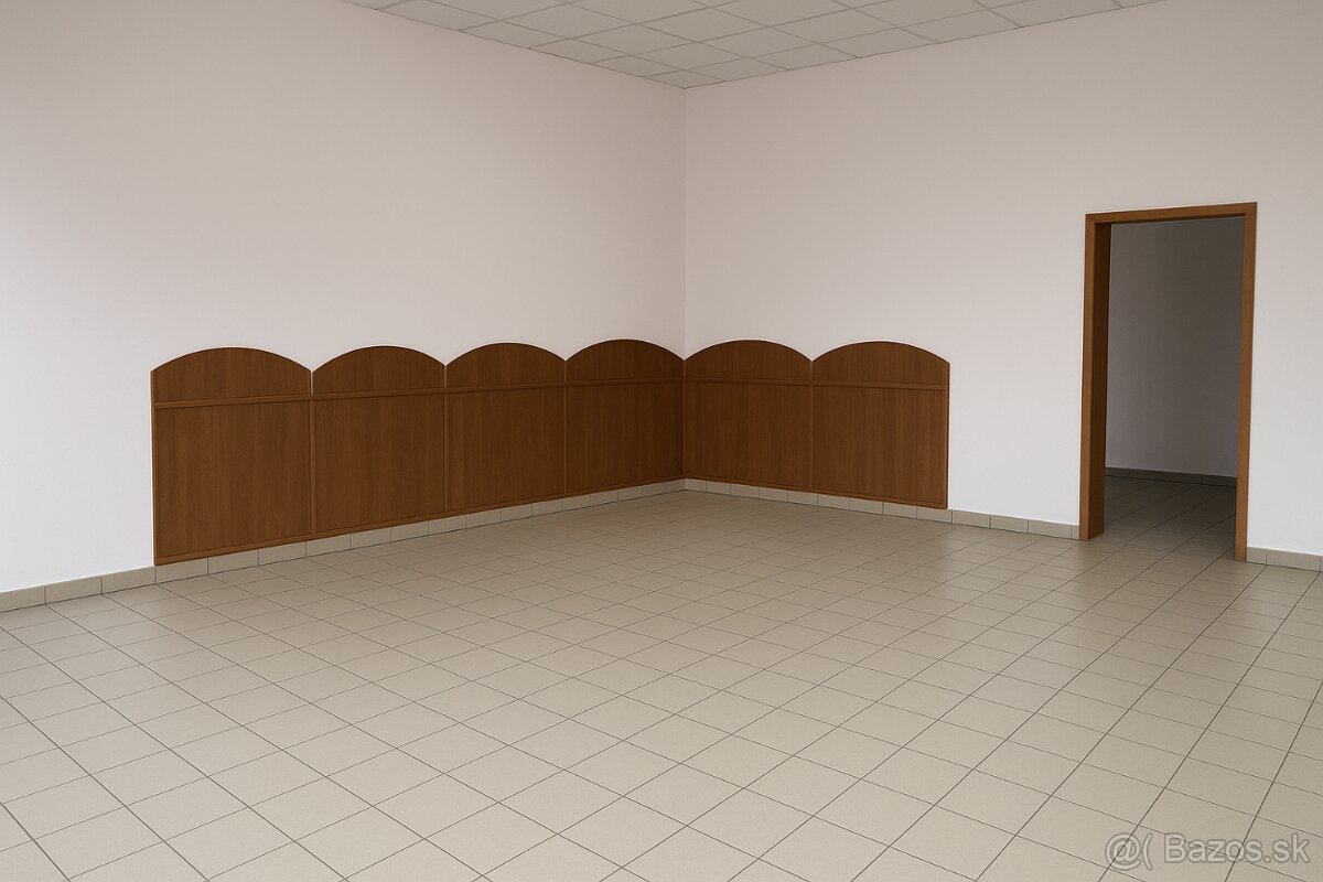 Prenajmem obchodné priestory – 75 m², centrum Púchova - 2