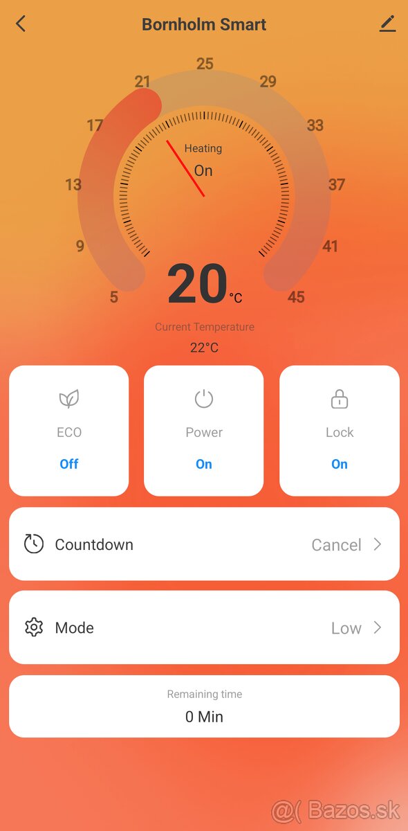 Predám elektrický ohrievač Klarstein Bornholm Curved - 2