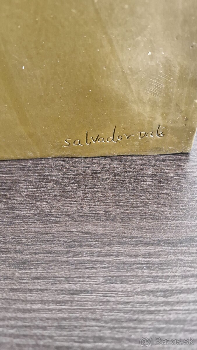 Salvador Dali - Tekoucí hodiny 2 - bronz - 2