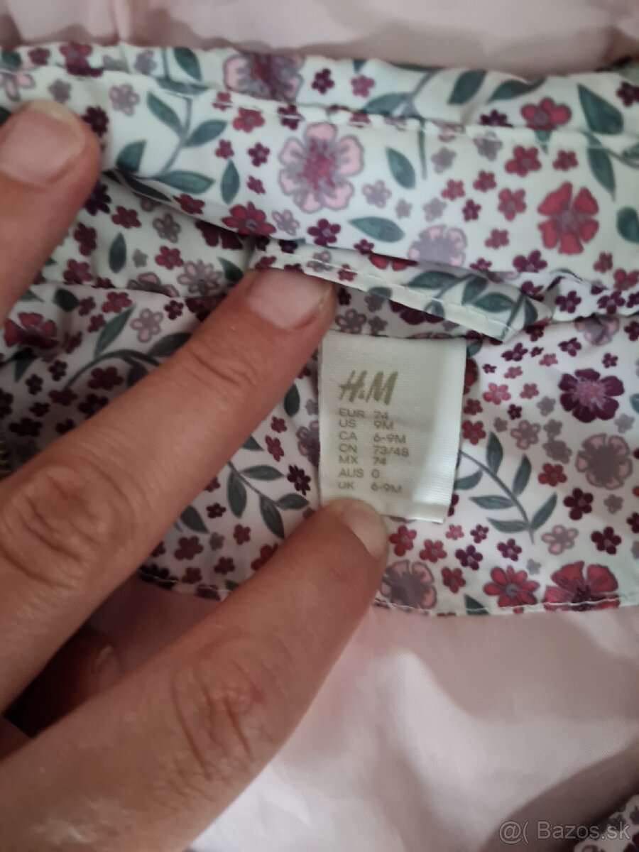 HM kvietkova bunda veľ 74 - 2