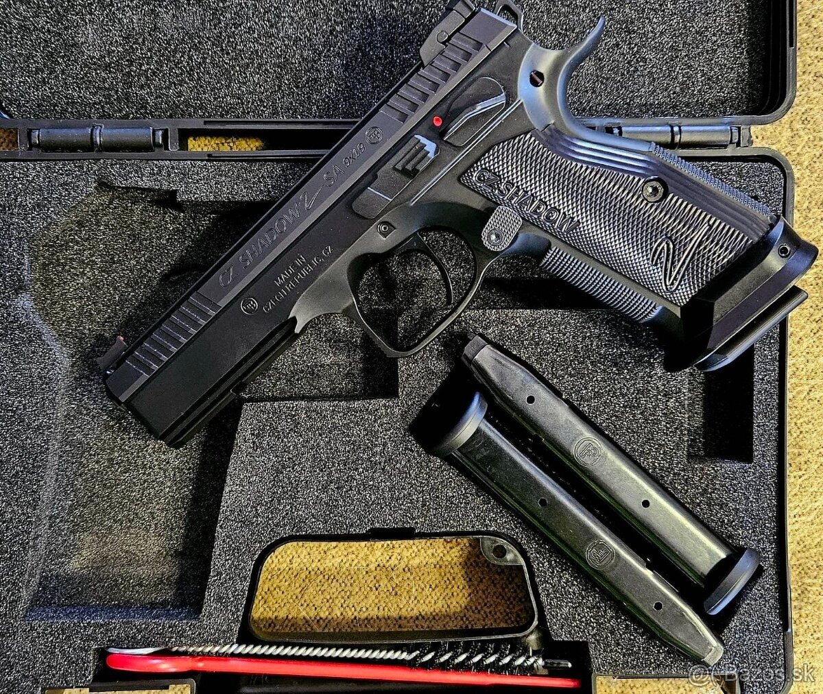 CZ Shadow 2 SA "Black standard special", NOVÁ - 2