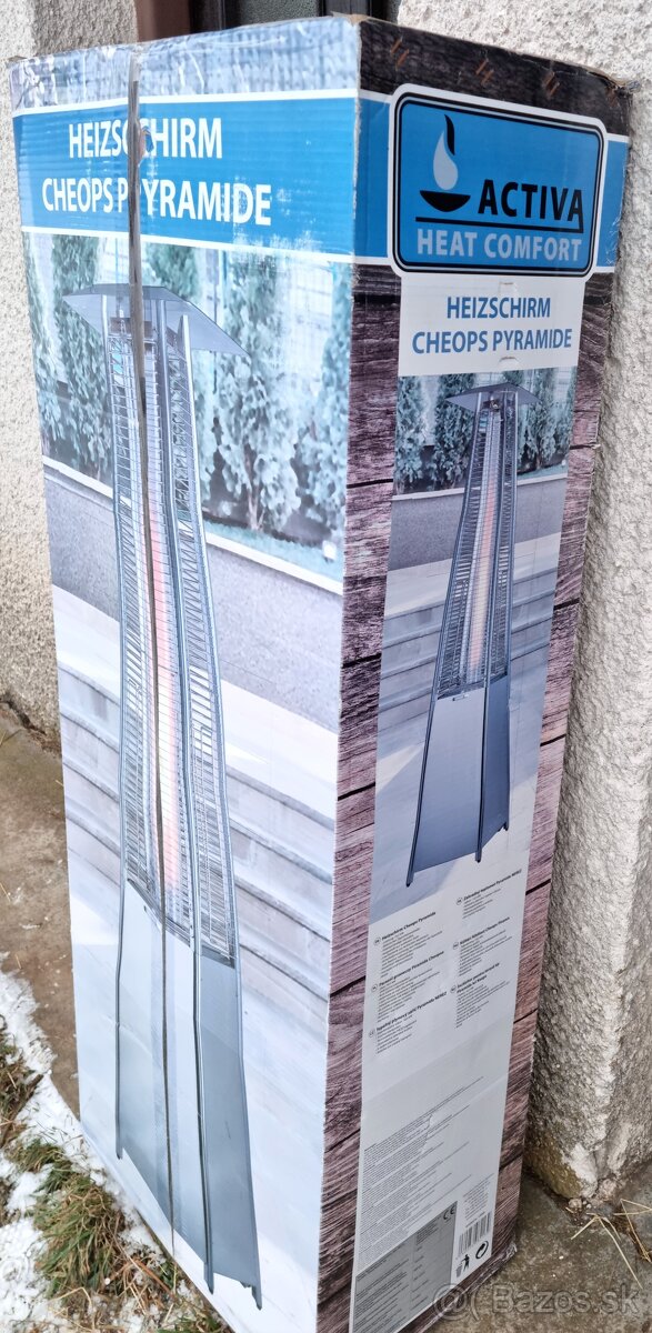 terasový plynový ohrievač - 2