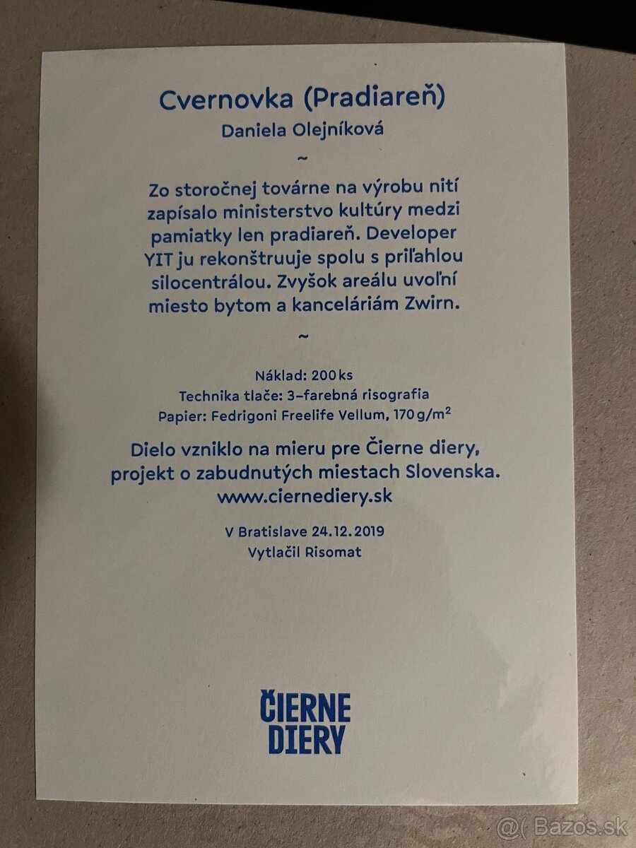 Čierne diery - Cvernovka - Olejnikova - 2