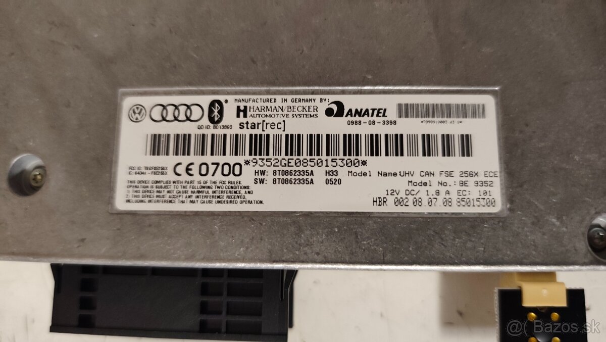 Modul bluetooth 8T0862335A - 2