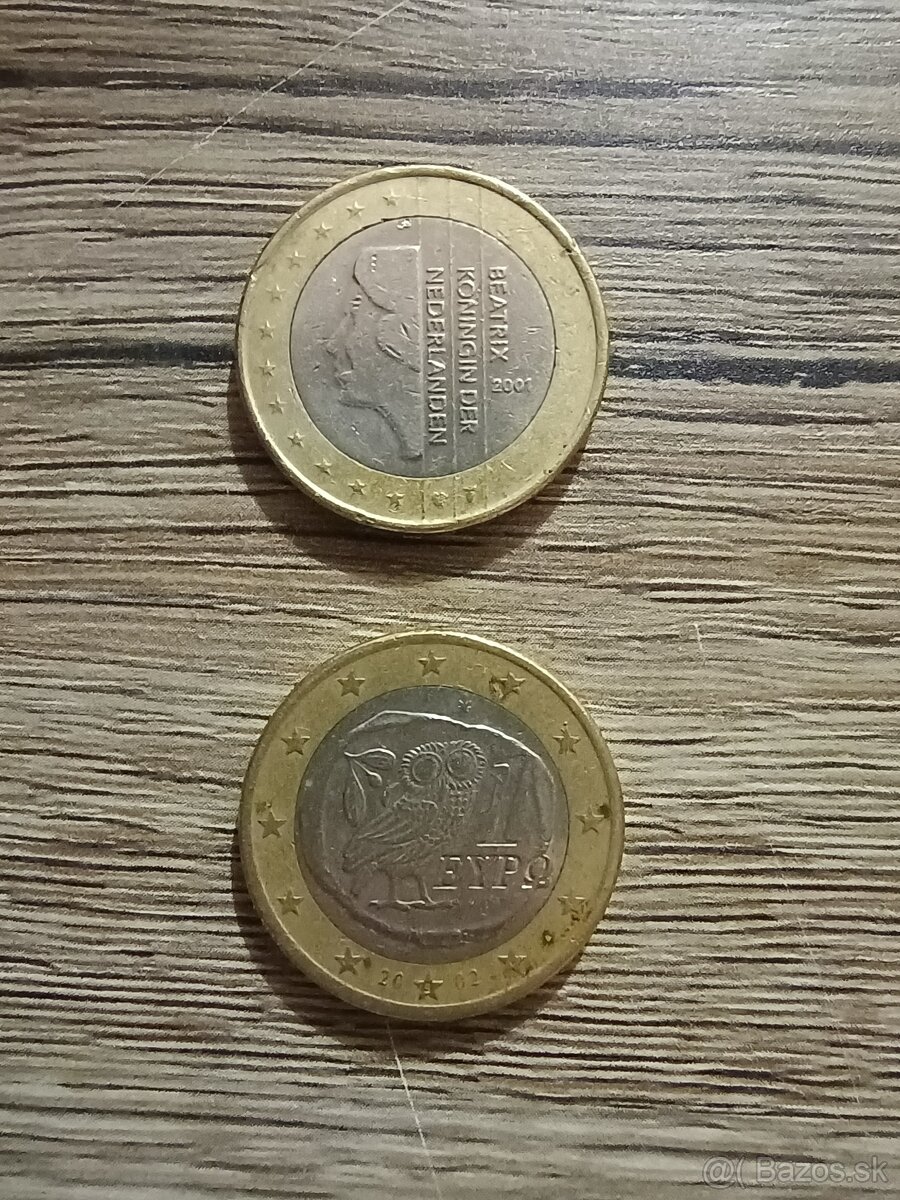 Euro mince 1€ - 2