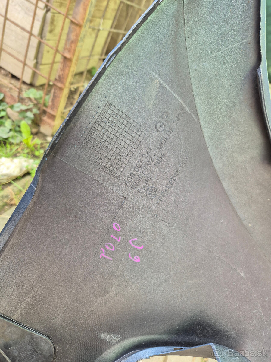 Predny naraznik VW Polo 2014 - 2