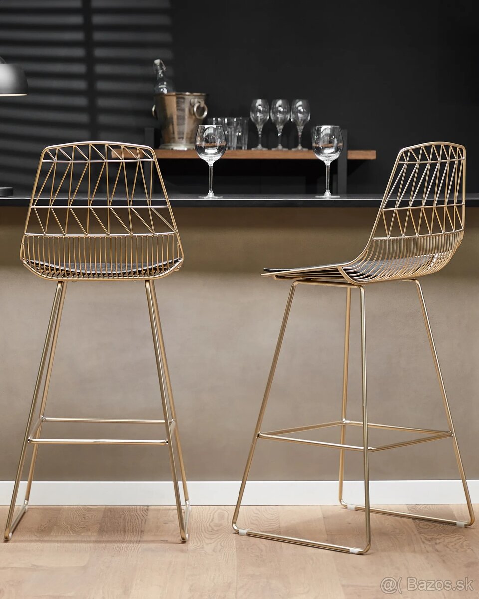 Barová stolička Preston - set 2ks - 2