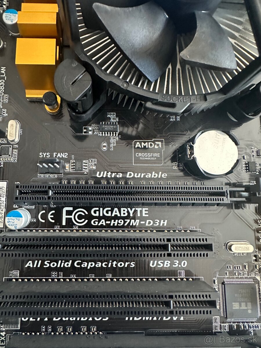 Intel i3 4170 Gigabyte GA-H97M-D3H - 2