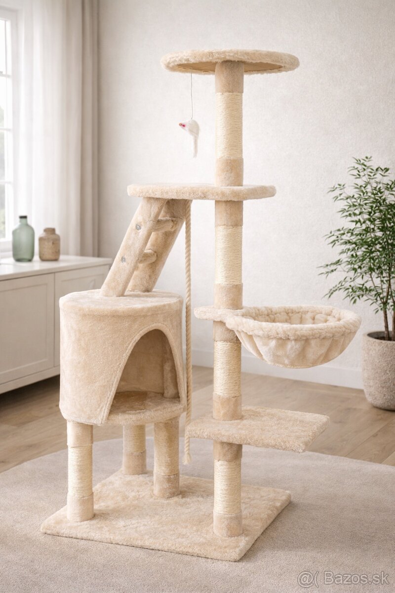 Škrabadlo pre mačky 118cm - 2