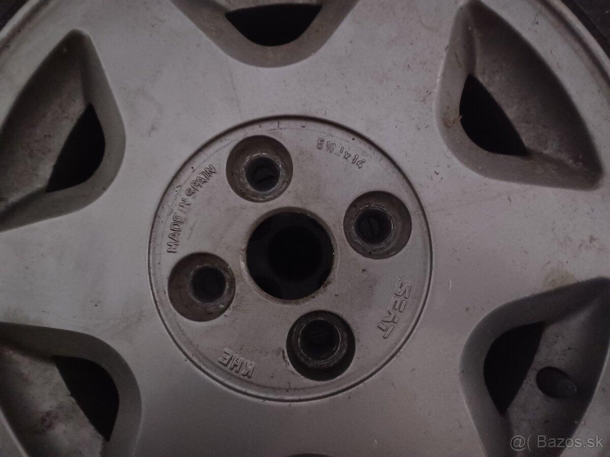 Predám kolesa 4x100 R14 Seat, VW - 2