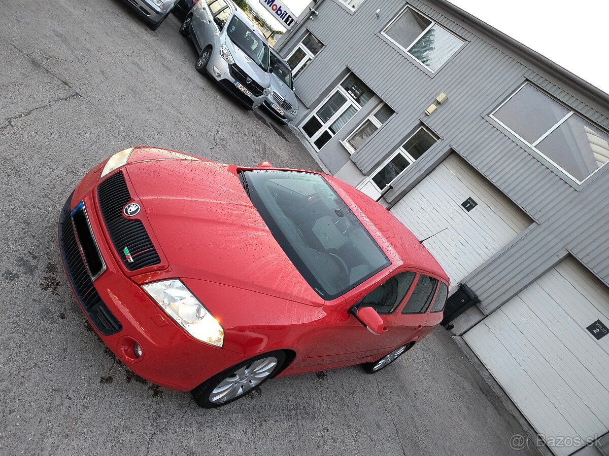 Škoda Octavia RS 1.6 FSI benzín 85kw 6Q len 100oct - 2