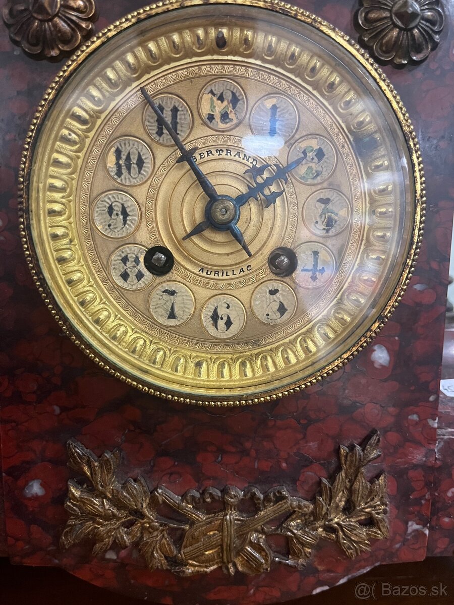 Krbové hodiny so svietnikmi - 2