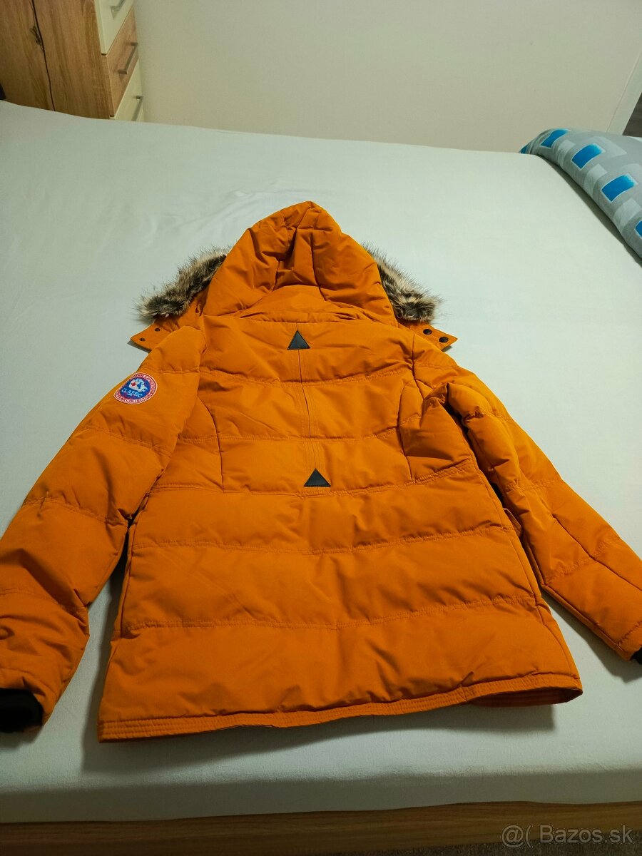 Zimná vetrovka okerová - 2